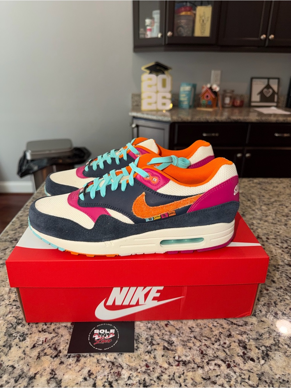Size 10 Nike Air Max 1 Padres City Connect SKU IQ2487-400 Brand New